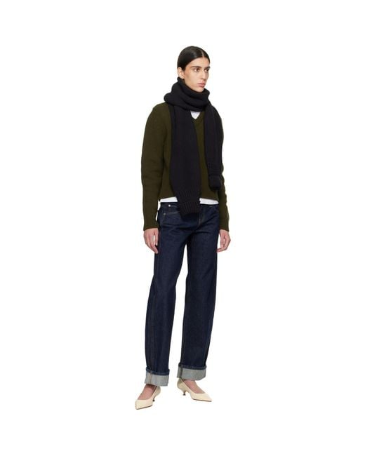 YMC Black Sleeve Scarf