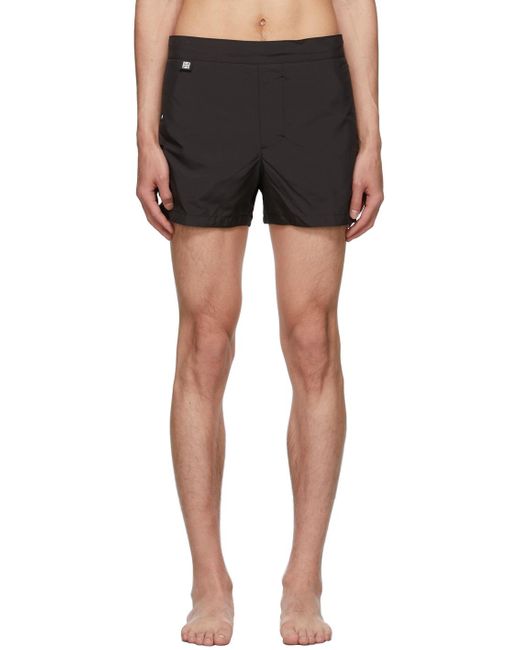 Givenchy Satin Woven Shiny Swim Shorts 