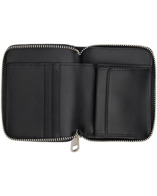 A.P.C. Black Chelsea Zip Wallet for men