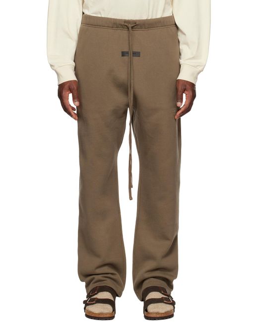 メンズ Fear Of God ブラウン リラックス ラウンジパンツ Natural