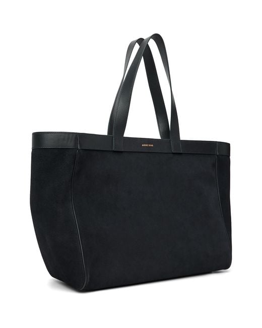 Anine Bing Black Medium Rio Tote