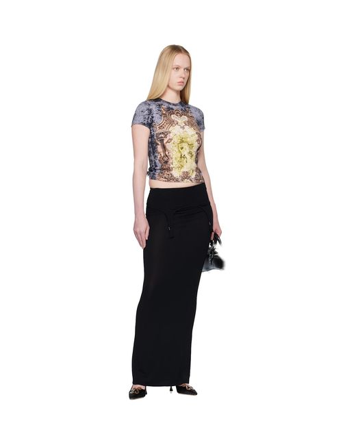 Jean Paul Gaultier Black 'The Médaillon' T-Shirt