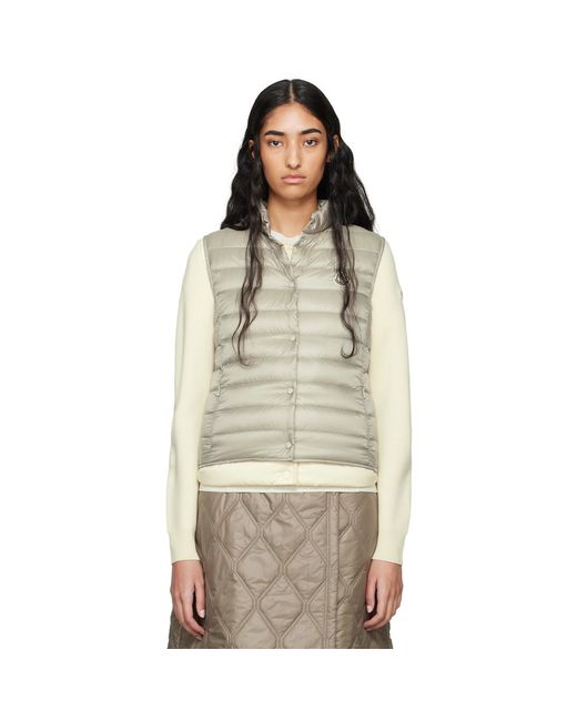 Moncler Natural Liane Down Vest