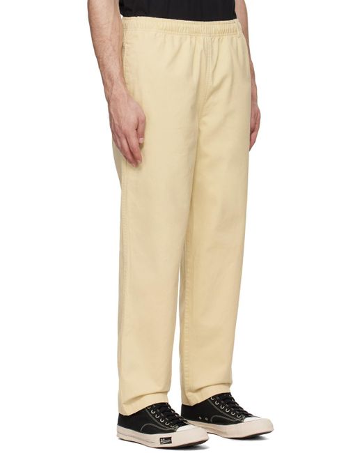 Thisisneverthat Natural Easy Trousers for men