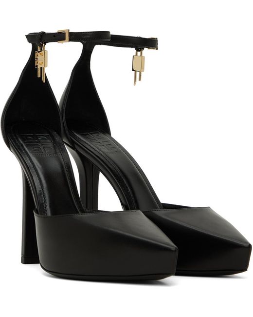 Givenchy Black G-lock Heels