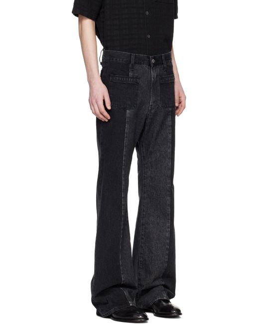 Sunflower CLASSIC FLARE ブラック デニム W28 L32 Sunflower CLASSIC FLARE ブラック デニム W28 L32 - メルカリ