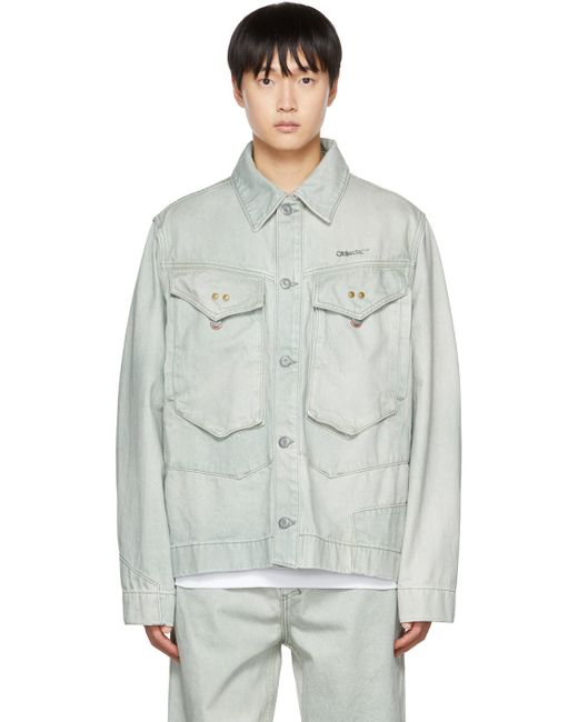 Objects IV Life Multicolor Paneled Denim Jacket for men
