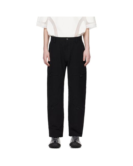 A.A.Spectrum光谱 Black Joiner Cargo Pants for men