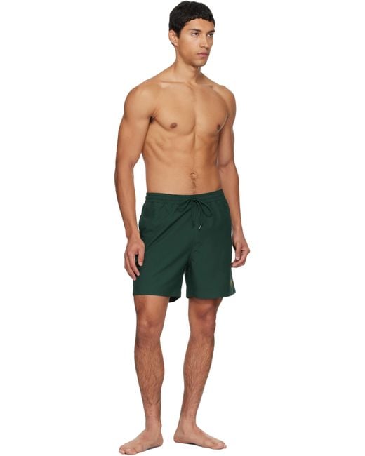 Carhartt Green Chase Swim Shorts for men