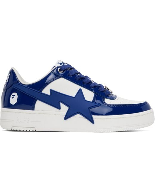 A Bathing Ape Blue Sta Os #3 Sneakers for men