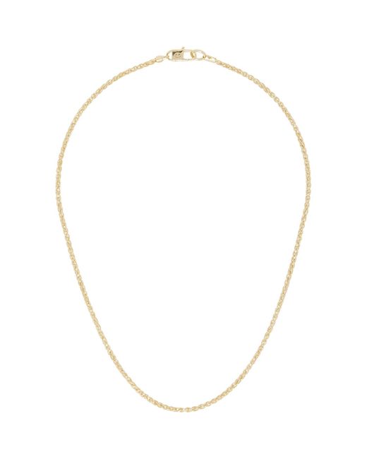 Hatton Labs Metallic Rope Chain Necklace for men