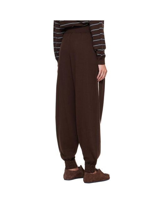 Cordera Black Organic Cotton Sporty Lounge Pants