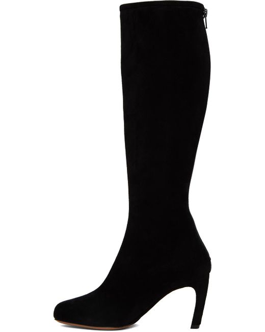 Dries Van Noten Ssense Exclusive Black Tall Boots