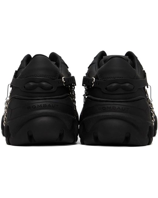 Rombaut Black Boccaccio Ii Harness Sneakers for men
