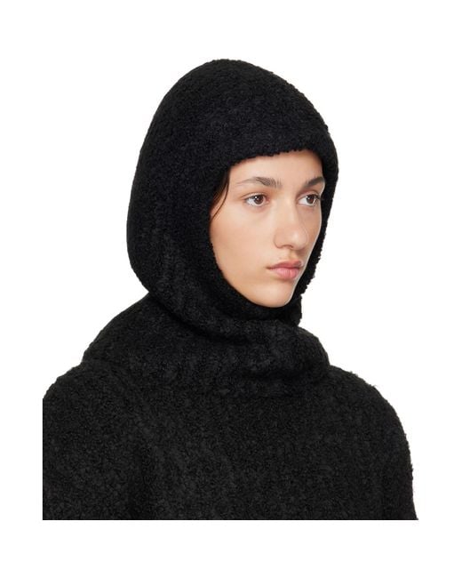 MM6 by Maison Margiela Black Logo Balaclava