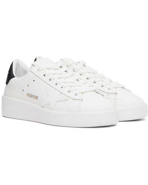 Golden Goose Deluxe Brand Black Purestar Sneakers