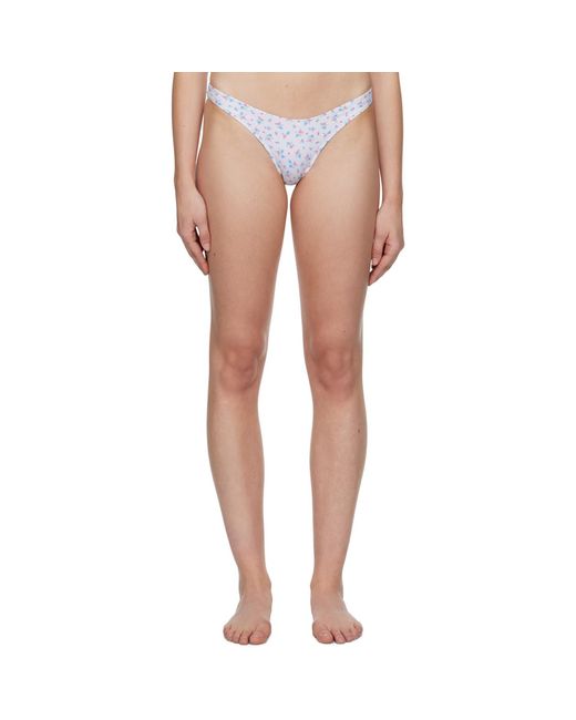 Frankie's Bikinis Multicolor Dove Bikini Bottom