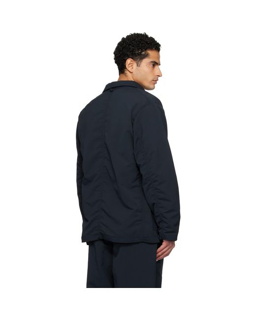 Nanamica Blue Alphadry Club Blazer for men