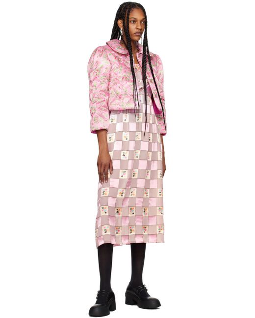 Anna Sui Arcadia Blossom ジャケット Pink