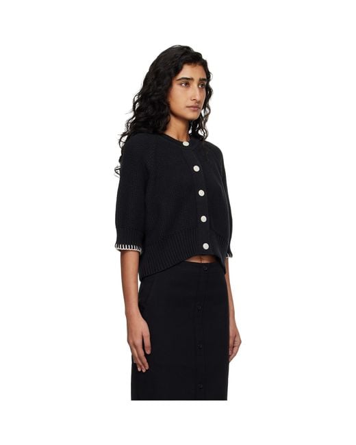 YMC Black Kwai Cardigan