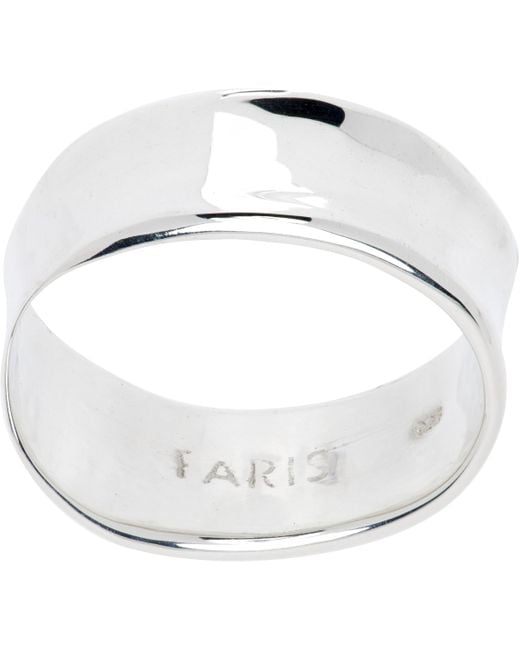 Faris White Coast Ring for men
