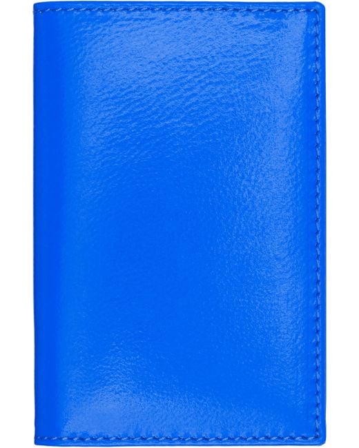 メンズ Comme des Garçons ブルー Super Fluo Group カードケース Blue
