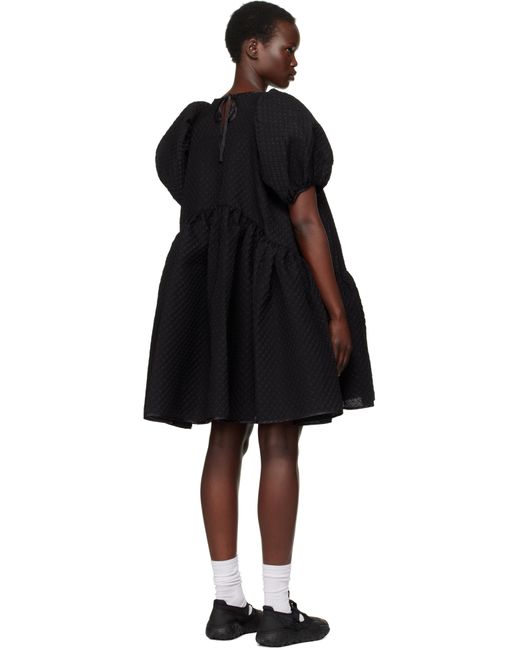 CECILIE BAHNSEN ブラック Alexa ミニワンピース Black