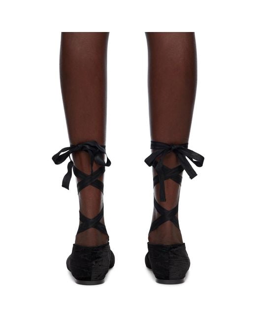 Moschino Brown Duck Ballerina Flats