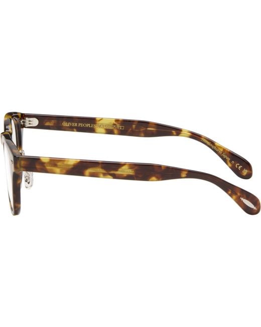 Oliver Peoples Black Sheldrake Glasses for men