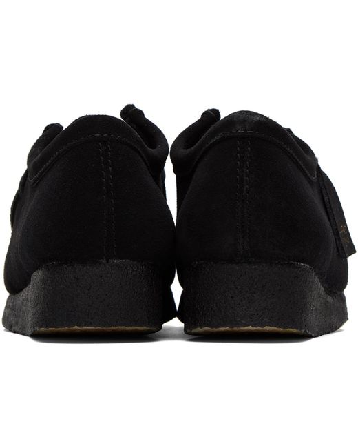 Clarks Black Wallabee Derbys for men