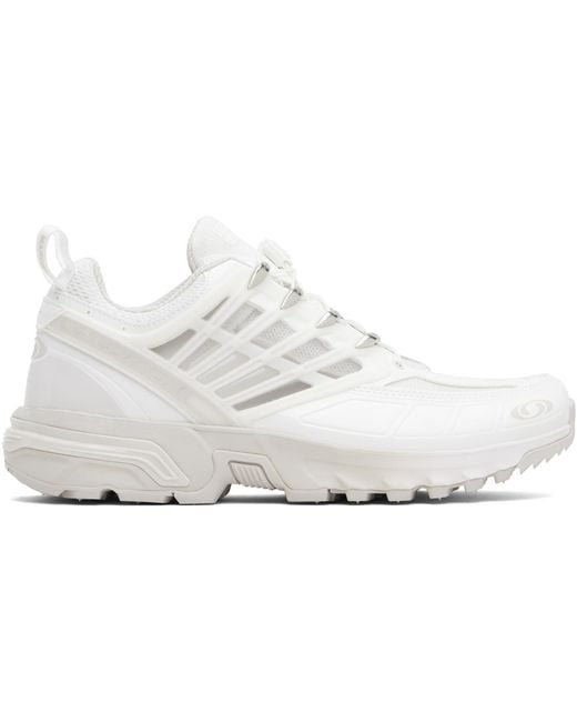 MM6 by Maison Margiela White Salomon Edition Acs Pro Sneakers for men