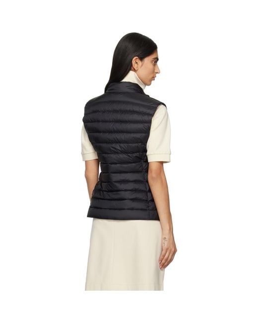 Moncler Black Igens Down Vest