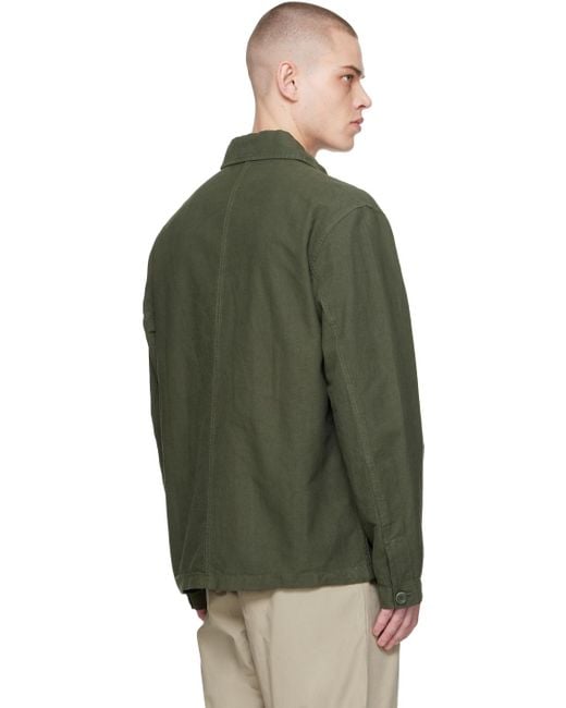 Norse Projects Green Khaki Tyge Jacket for men