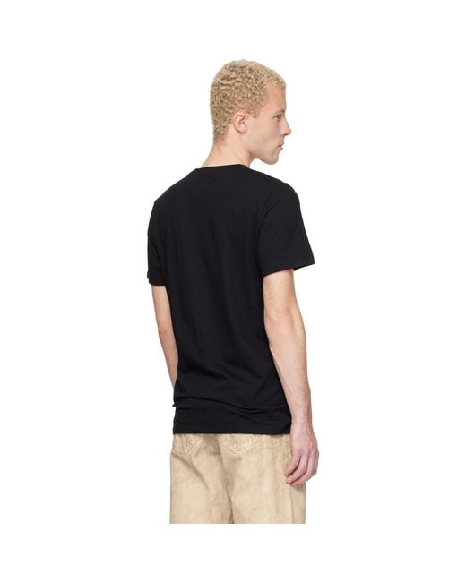 Vivienne Westwood Black Two-Pack Cotton Jersey T-Shirts for men