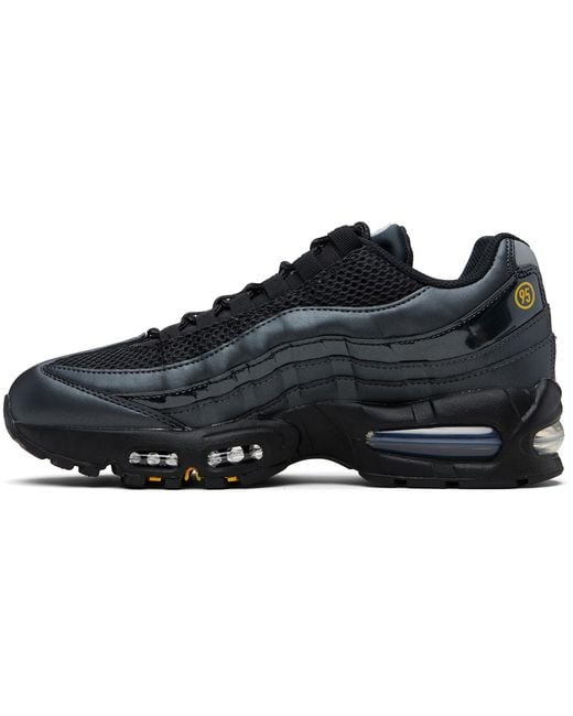 Nike Black Air Max 95 Big Bubble Sneakers for men