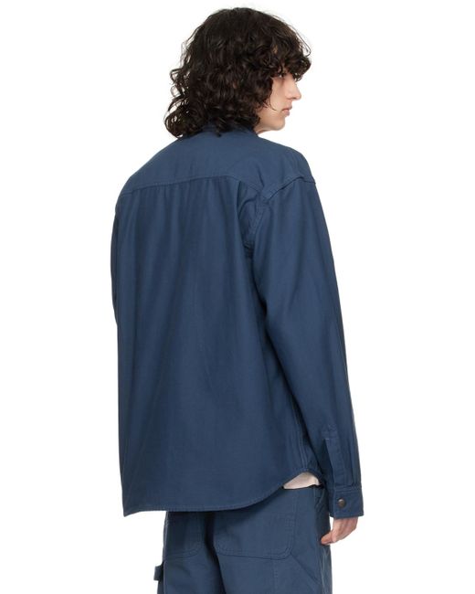 Carhartt Blue Hayworth Jacket for men