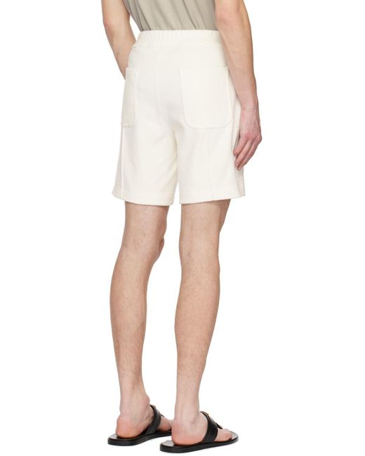 Tom Ford White Towelling Shorts for men