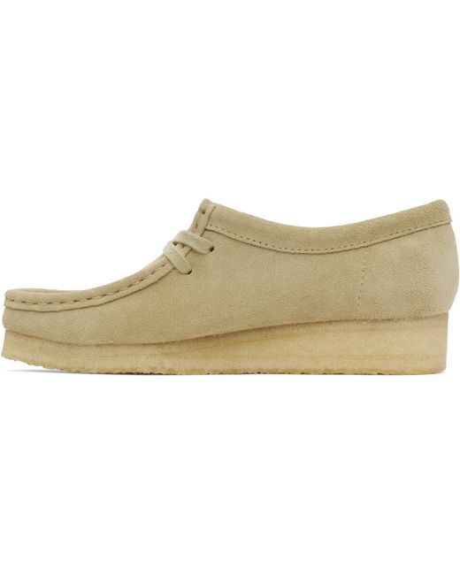 Clarks Black Wallabee Derbys