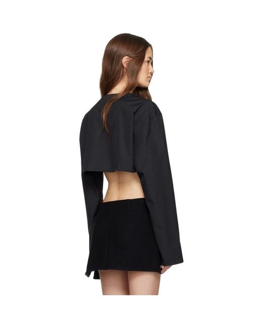 Rier Black Mini Shirt