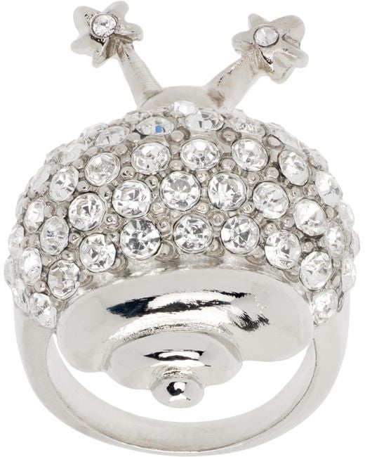 Collina Strada Gray Snail Ring