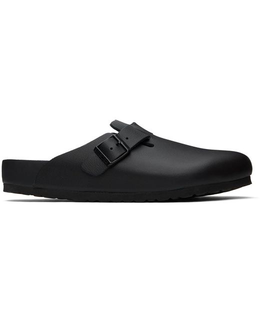 Birkenstock Black Regular Boston Loafers for men
