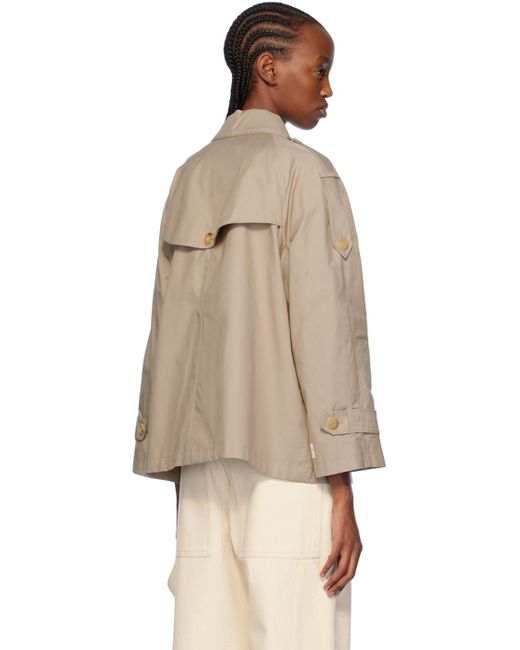 Max Mara Dtrench ジャケット Natural