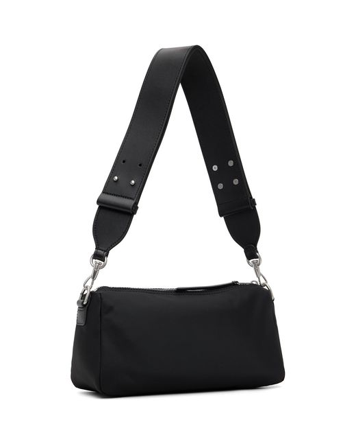 AMI Black Nylon Marcel Bag for men