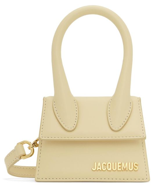 Jacquemus Metallic Off-white Les Classiques 'le Chiquito' Bag
