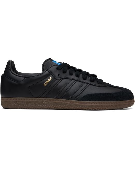 メンズ Adidas Originals ブラック Samba Og スニーカー Black