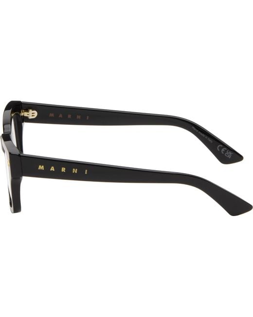 Marni Black Eshami Glasses for men