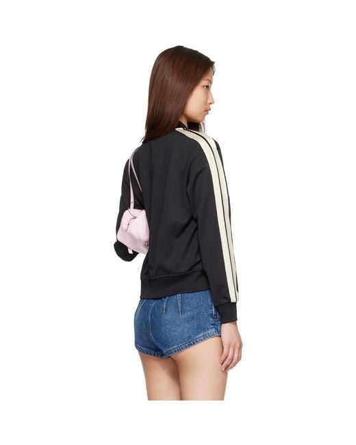 Palm Angels Blue Classic Logo Track Bomber Jacket