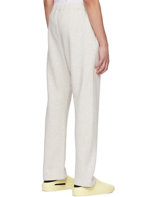 Fear Of God Natural Off-white Eternal Relaxed Sweatpants for men