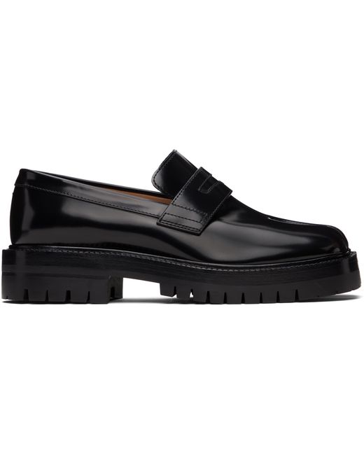 Maison Margiela Black Tabi Loafers