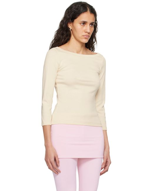 Flore Flore Pink Off- Steffi Long Sleeve T-shirt